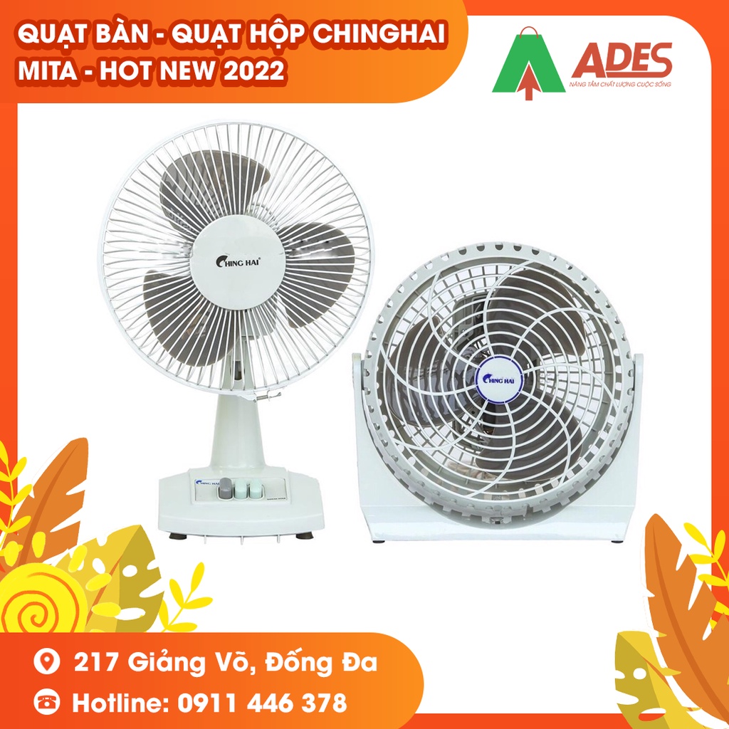 Quạt Bàn Ching Hai - Quạt Hộp ChingHai - MITA - HOT NEW 2022
