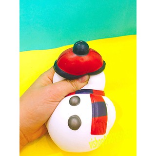 SQUISHY NGƯỜI TUYẾT ĐỘI MŨ  (huongtrang15)