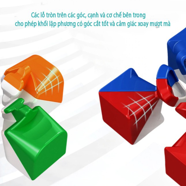 ❤️ HOTSALE ❤️ Rubik NAM CHÂM 2x2x2 HM2M MoYu MeiLong 2M Stickerless - TẶNG ĐẾ RUBIK VÀ VÍT