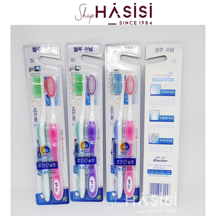 Bàn Chải Cặp BLUE CLEAN - High Density