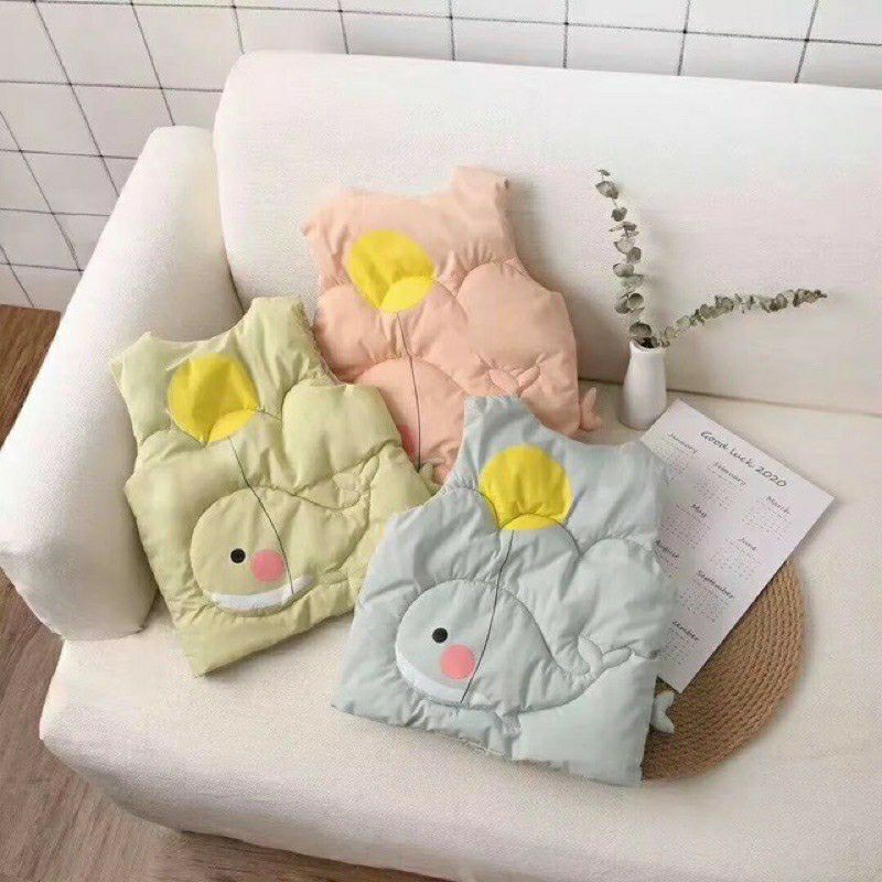 🌈 Áo khoác phao gile cho bé từ 7-20kg