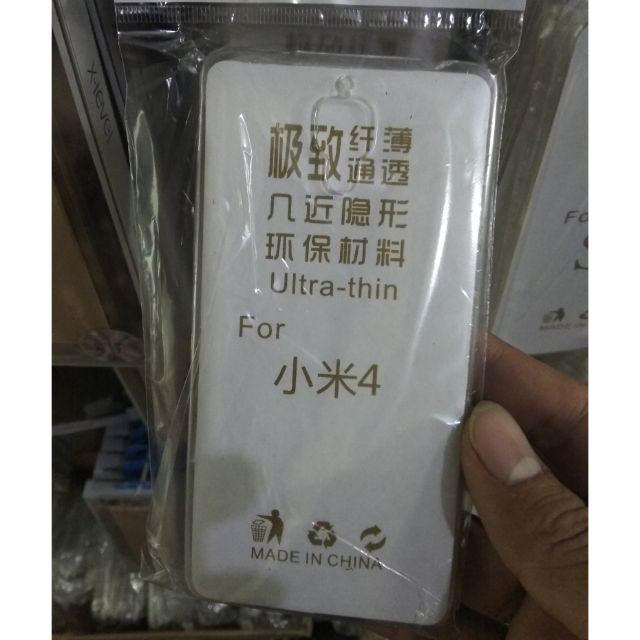 Bộ 3 ốp dẻo trong suốt Xiaomi mi4