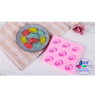 Khuôn sillicon 9 thỏi vàng