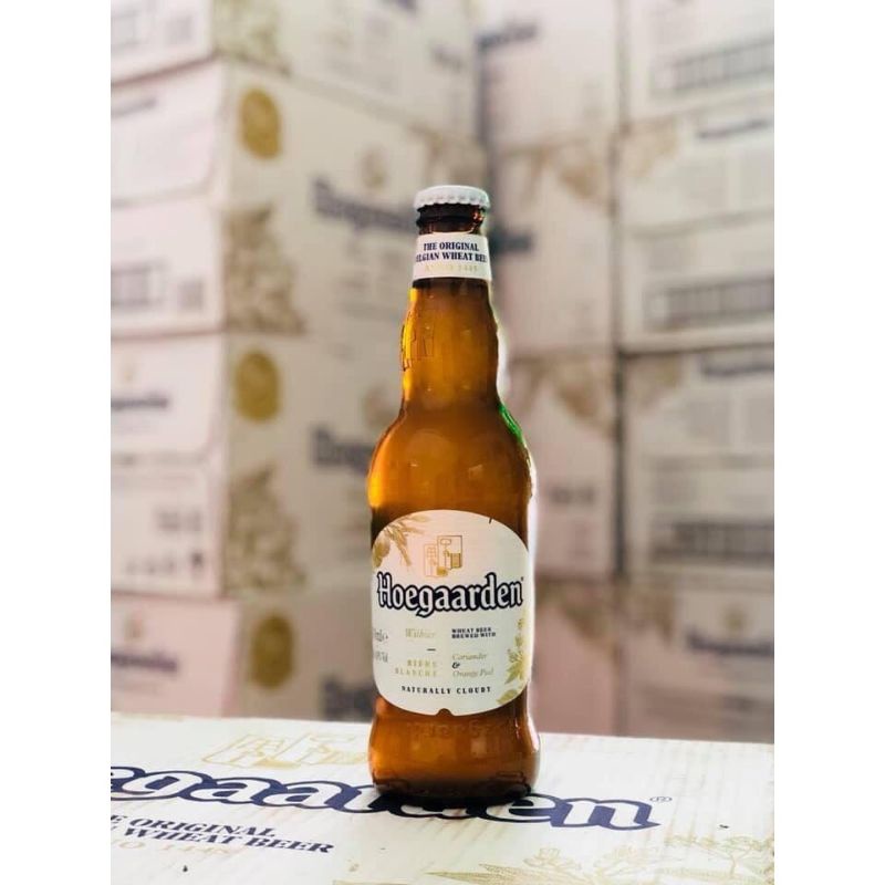 Bia Hoegaarden White thùng 24 chai