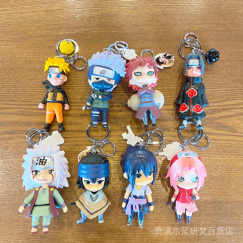 Móc Chìa Khóa Hình Nhân Vật haruno sakura jiraiya Trong naruto