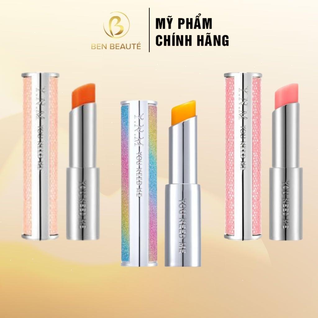 Son Dưỡng Mềm Môi Mờ Thâm Đổi Màu YNM Rainbow Honey Lip Balm