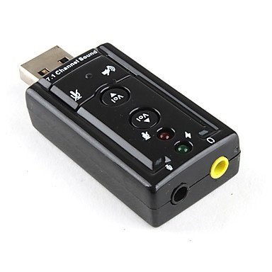 USB âm thanh SOUND 7.1 CAM CHO MÁY TÍNH VÀ LAPTOP CÓ NÚT CHỈNH ÂM LƯỢNG