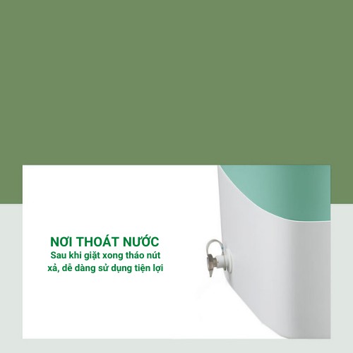 Máy Giặt Mini Gấp Gọn Chính Hãng Khử Khuẩn Tia UV, Vắt khô bảo hành 12 tháng nhà sản xuất