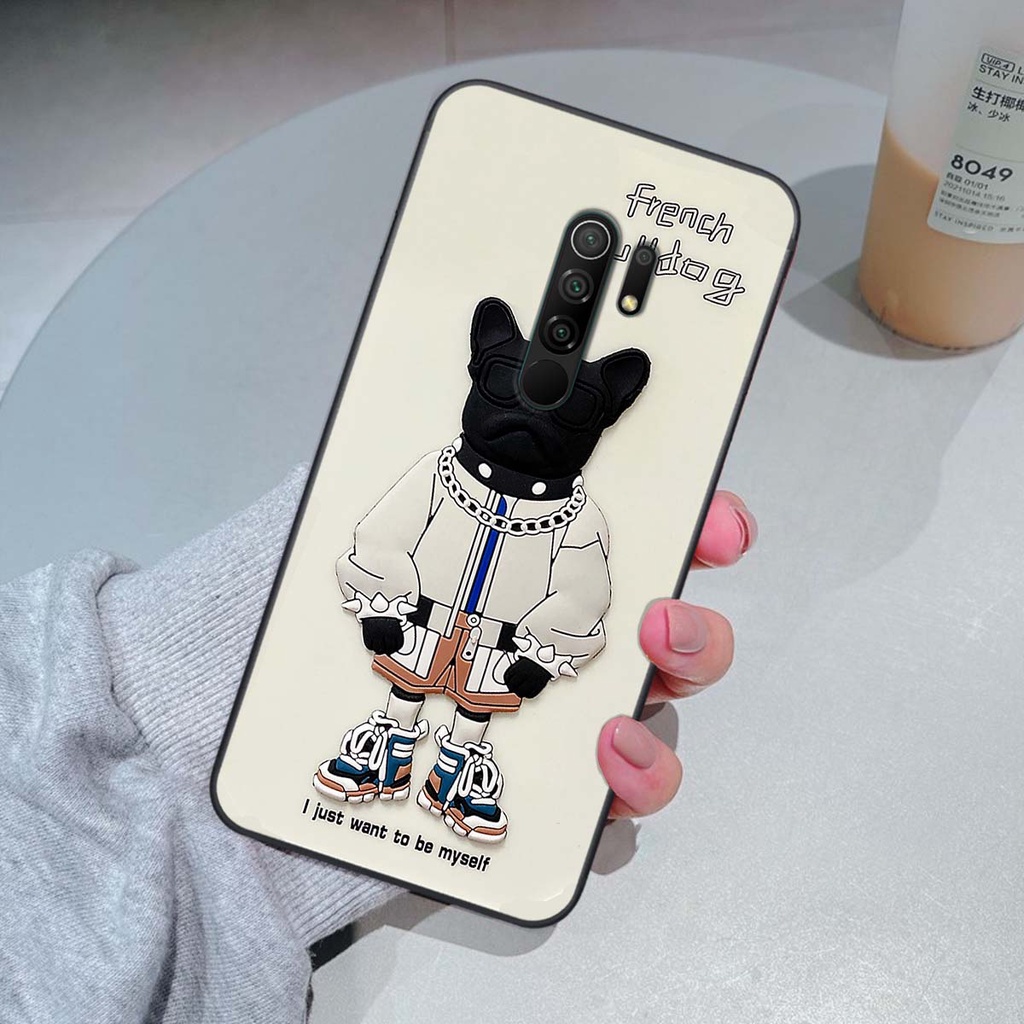 Ốp Xiaomi Redmi 9 trái tim, thời trang, thể thao, ốp viền dẻo đẹp