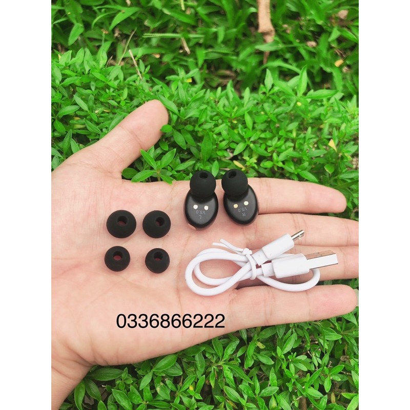 Tai nghe true wireless AMOI F9 | bản QUỐC TẾ | nút cảm ứng | Bluetooth 5.0 | Pin 280 giờ | sạc dự phòng | BigBuy360 - bigbuy360.vn