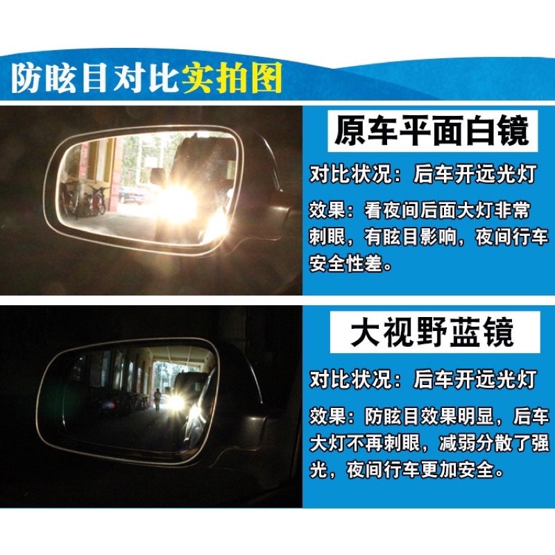 Gương xe độ cho Beijing X7, Zotye Z8 * Mở rộng góc gương, cảnh báo điểm mù, kết hợp xi nhan led