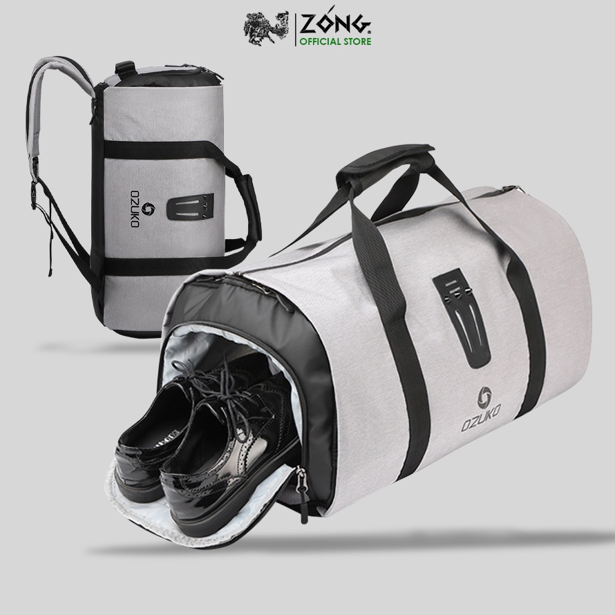 ZÓNG® Túi Xách Kiêm Balo Du lịch OZUKO Bizman (Có ngăn đựng áo vest)