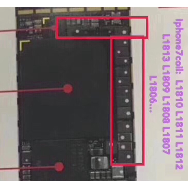 Set 10 Cuộn Dây Đánh Lửa Tăng Áp Cho CPU 6S / 6SP / 7 / 7P / 8 / 8Plus / X / XS / MAX