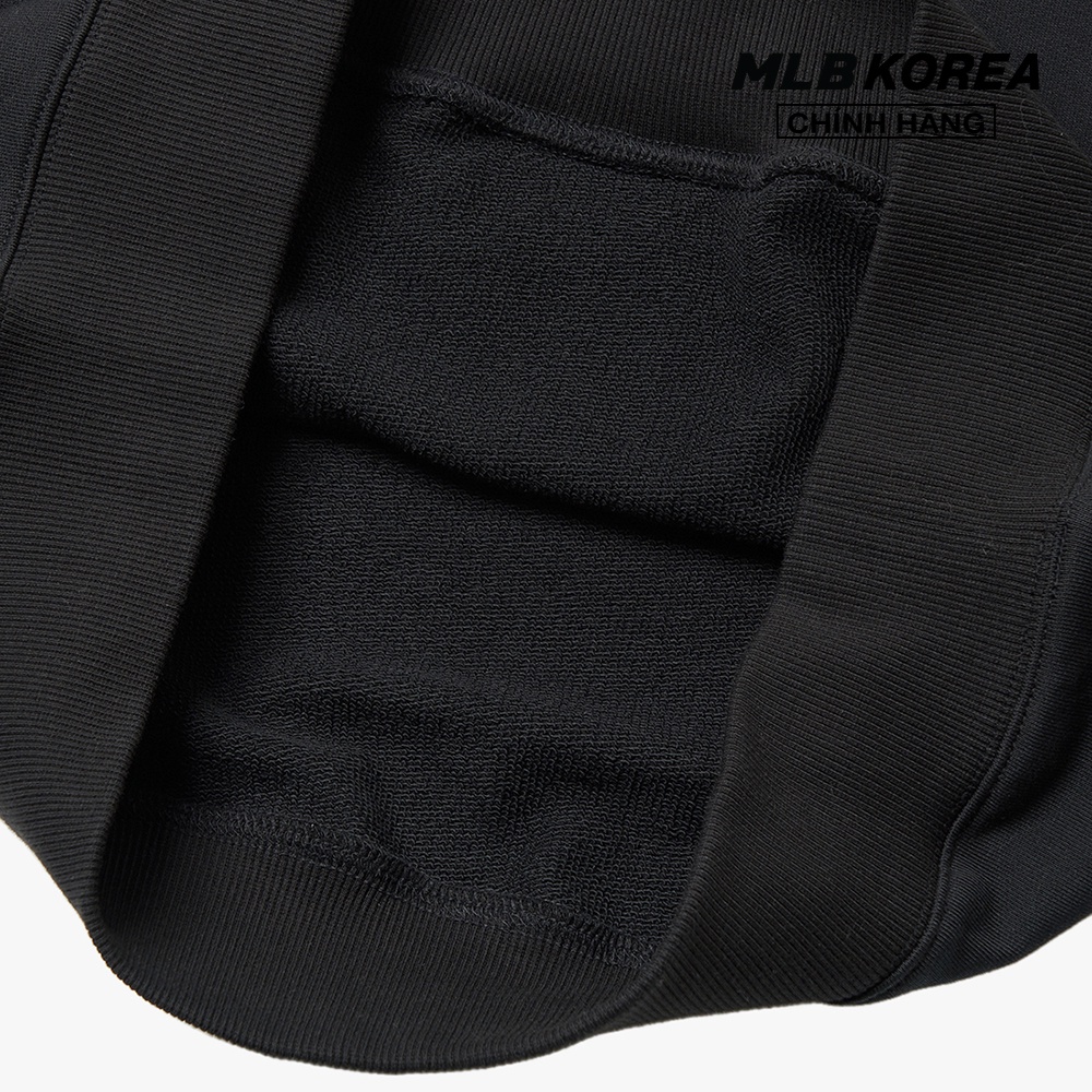 MLB - Áo hoodie dài tay phối mũ logo thêu nổi bật 3AHDS0114-50BKS