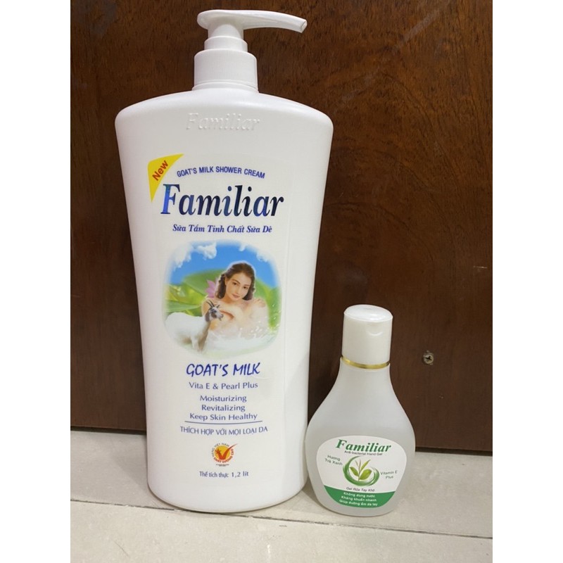 Sữa tắm tinh chất sữa dê Familiar Goat's Milk 1200ml | BigBuy360 - bigbuy360.vn