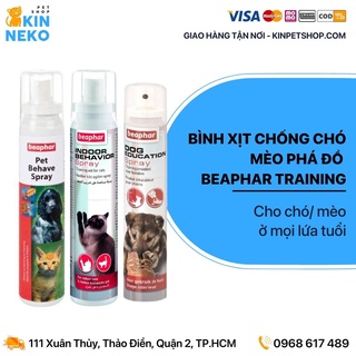 Bình xịt chống chó mèo phá đồ - beaphar training