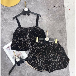 SET REN HOA 2 DÂY QUẦN SHORT