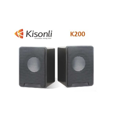 Loa 2.0 Kisonli K200 - Jack 3.5mm và USB