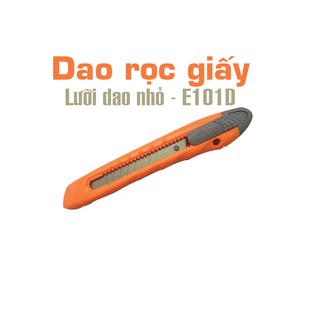 [Xả kho] Dao rọc giấy cỡ nhỏ, tiện dụng mang theo, dùng lưỡi 9*100mm, siêu bén | Stacom E101D