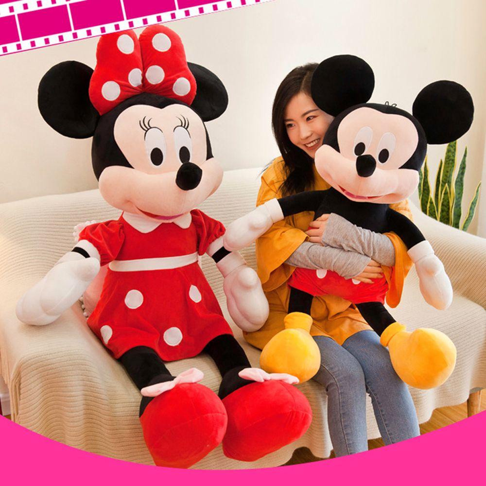 LILYES Chuột Mickey Minnie Nhồi Bông Dễ Thương Dùng Làm Quà Tặng