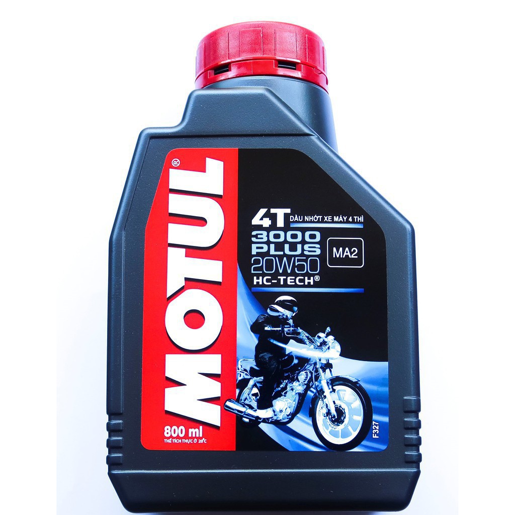 Sản Phẩm Nhớt cao cấp dành cho xe máy số Motul 3000 Plus 0,8lit SAE 20W50