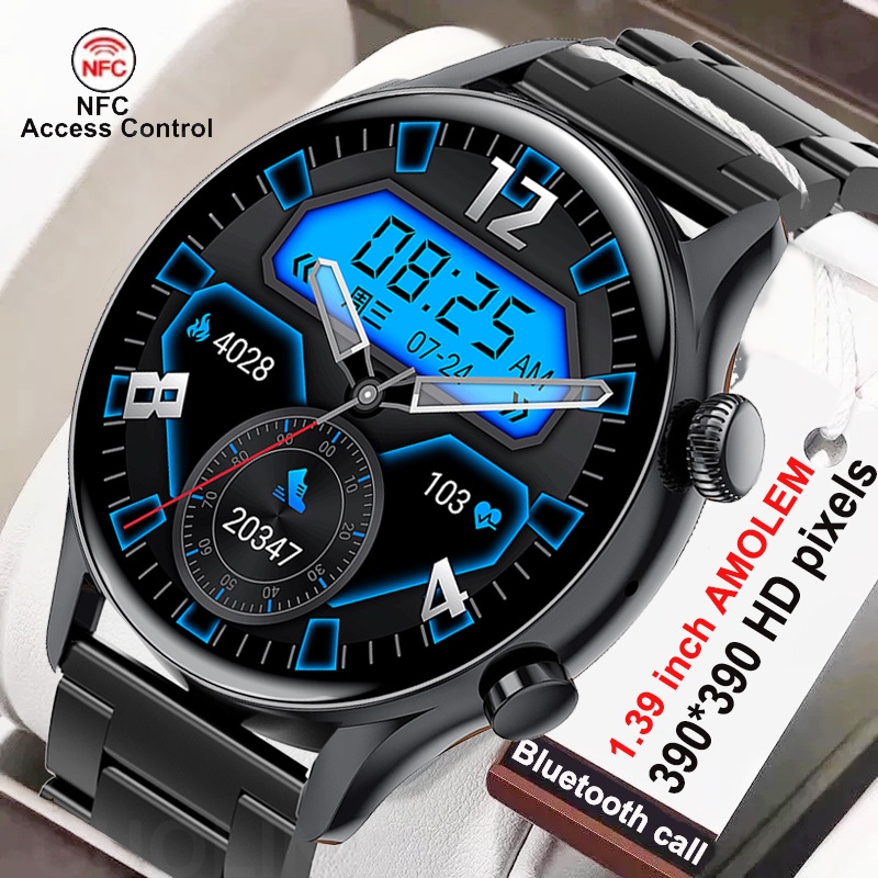 Đồng Hồ Thông Minh Hỗ Trợ Đo Nhịp Tim Huyết Áp 2022 New AMOLED HD Screen HK8 Pro