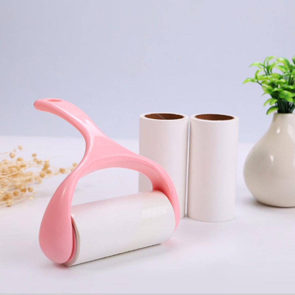 Cây Lăn Bụi Quần Áo Vết Bẩn Tặng Kèm 2 Lõi Thay Thế