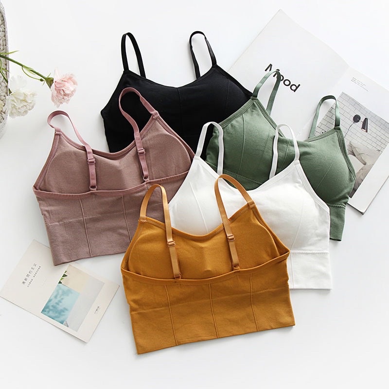 áo gym yoga áo thể thao bra không gọng đệm chắc chắn thoải mái co dãn tốt