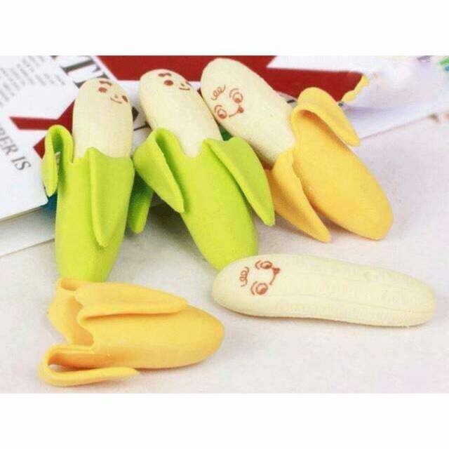 Tẩy bút chì chuối dễ thương 