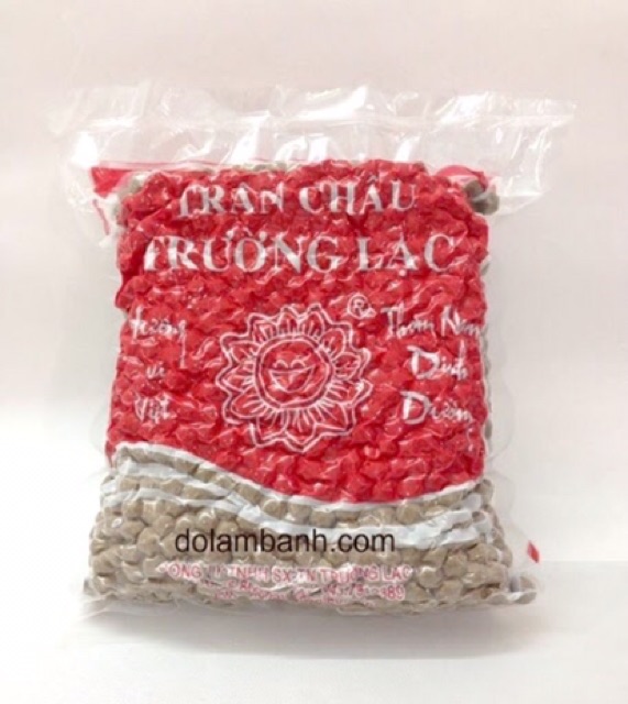 01 Gói trà xanh Thái Lan 200g + 01 Gói trân châu đen Trường Lạc 1Kg