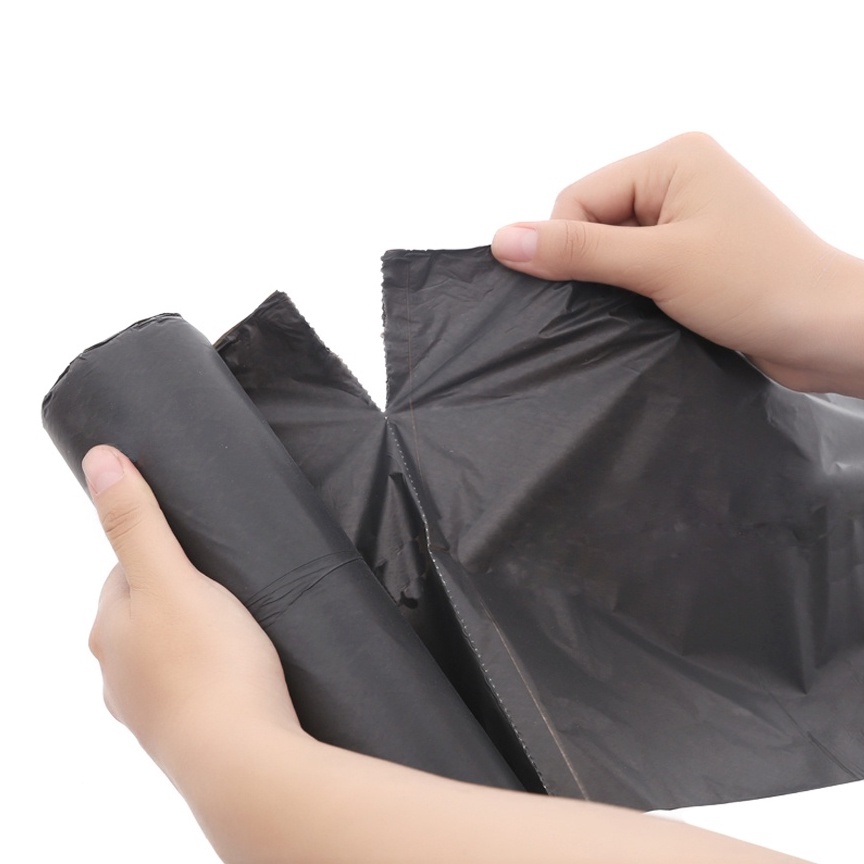 Túi rác đen 3 cuộn bảo vệ môi trường - BAO BÌ VUI