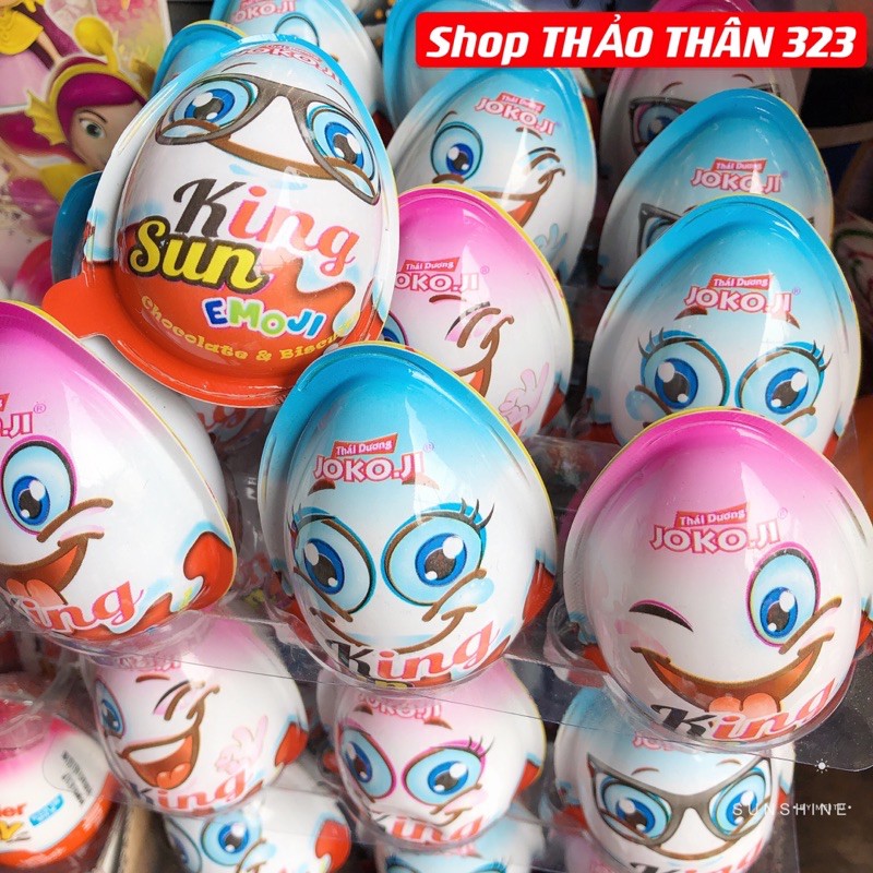 Trứng King Sun Egg Emoji Dễ Thương
