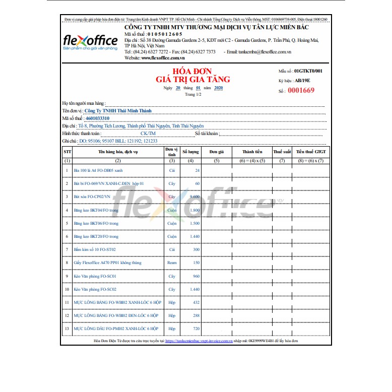 Bút Xóa Nước Thiên Long FlexOffice FO-CP02/VN 12ml