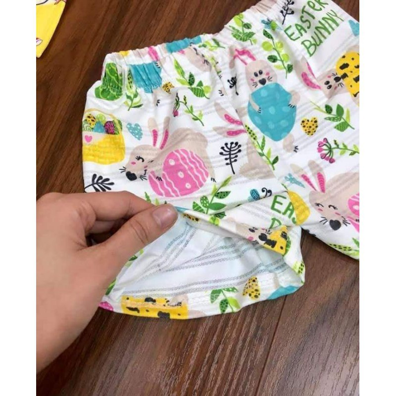 Quần Chục Thông Hơi Chất Cotton Giấy Thái Cho Bé Trai Bé Gái.