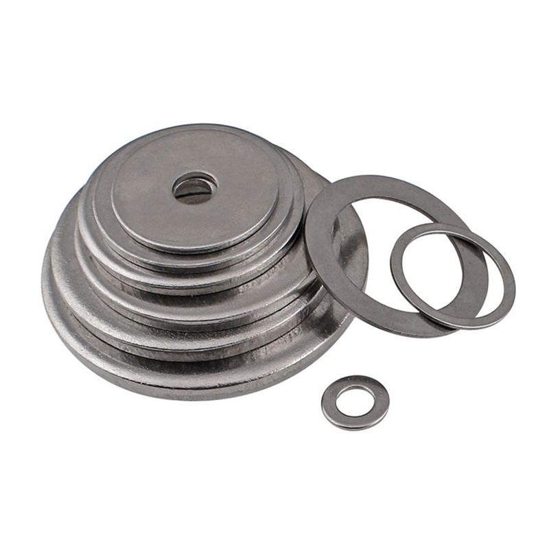 Vòng Đệm Bằng Thép Không Gỉ m1.6 m2 m2.5 m3 m4 m5 Dày 0.3mm - 3mm