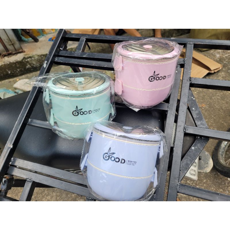 Hộp Cơm Lúa Mạch GOOD 2 Tầng Cao Cấp