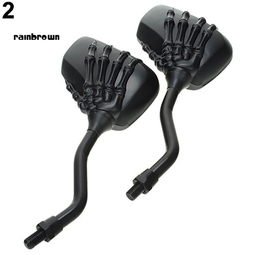 Cặp gương chiếu hậu xe máy thiết kế hình bàn tay độc đáo 8mm