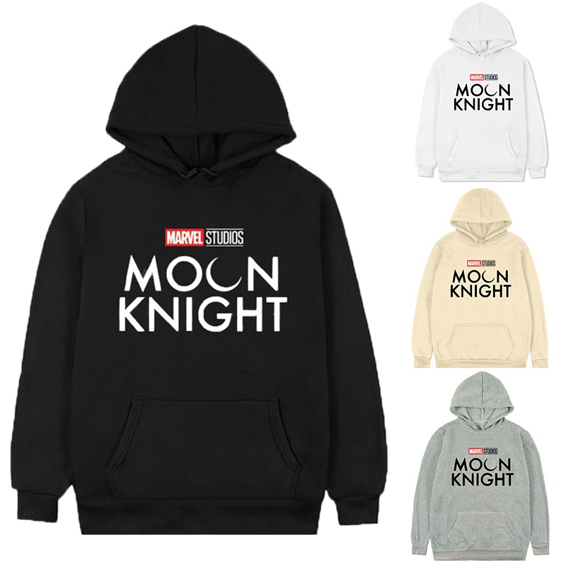 Moon Knight Áo Khoác Hoodie Dài Tay In Hình Siêu Anh Hùng Marvel Cho Nam Nữ