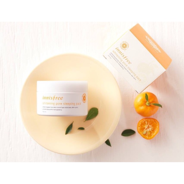 Mặt nạ ngủ INNISFREE_WHITENING_PORE_SLEEPING_PACK 100ml