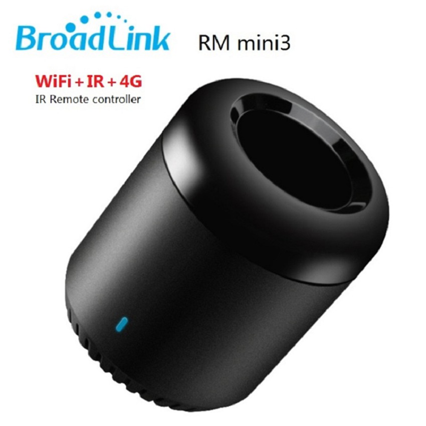 Trung tâm điều khiển hồng ngoại nhà thông minh Broadlink RM Mini 3 - Điều khiển qua sóng Wifi + IR