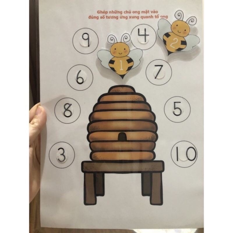 Set 50 cặp băng dính gai Verclo tròn 1.5cm