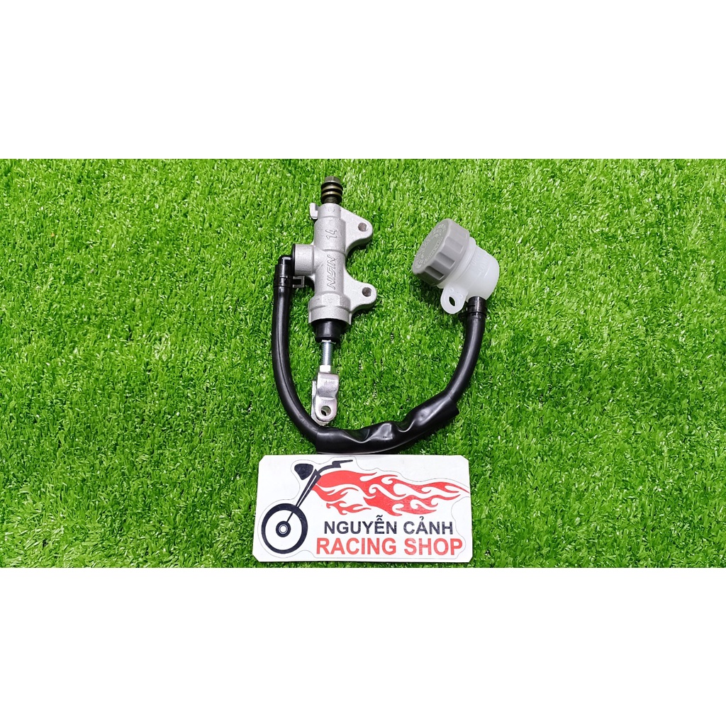 Pen đạp dĩa sau  Nissin  gắn xe máy hàng 1:1 xi lanh phanh