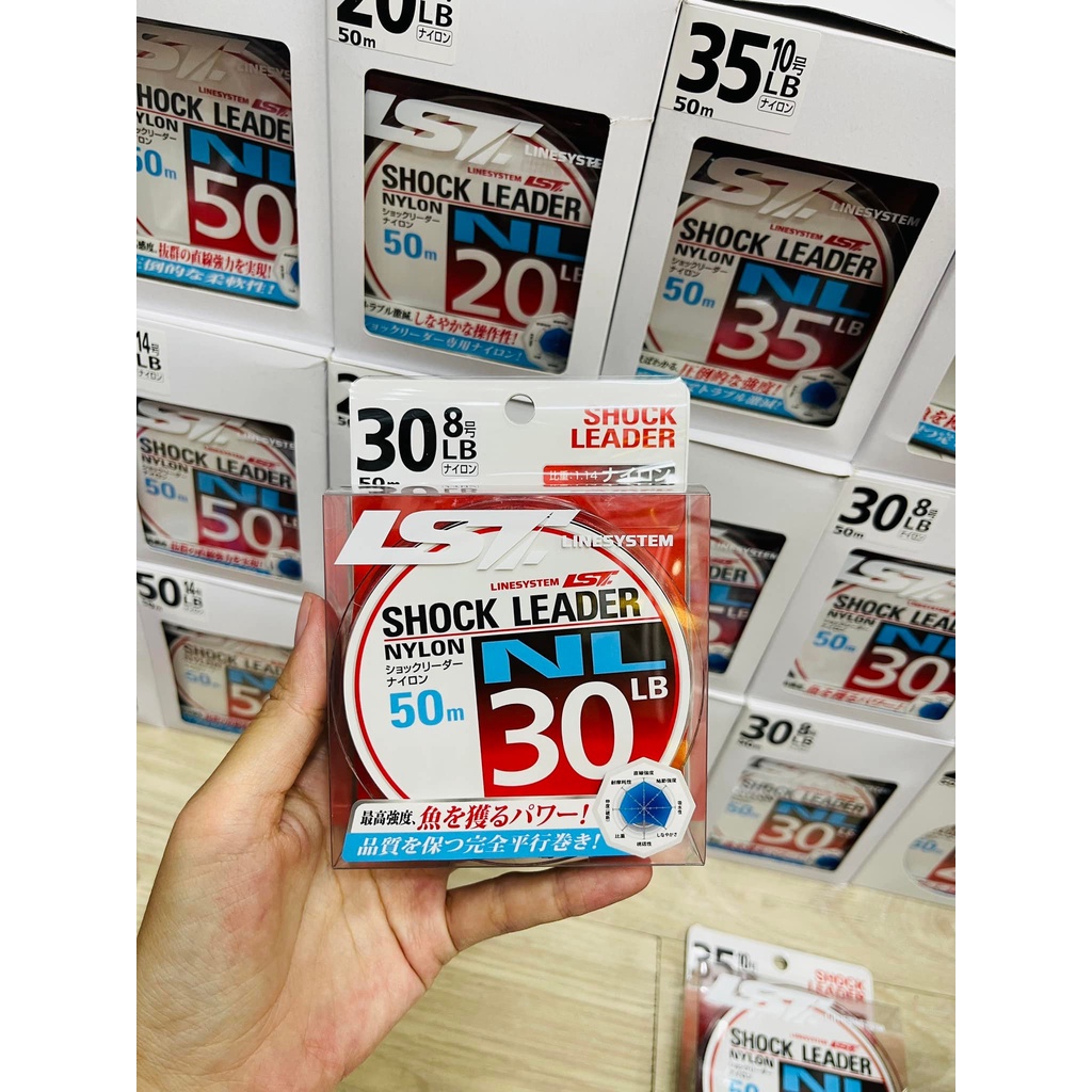 SHOCK LEADER NYLON 50m CỦA LINESYSTEM
