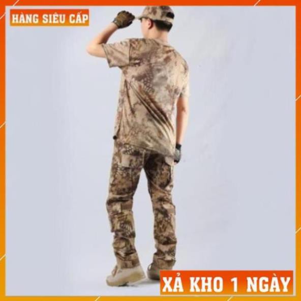 [FreeShip – Xả Kho 1 Ngày] Áo Thun Nam Rằn Ri Lính Mỹ - Áo Phông Nam cotton Quân Đội . ༴ -