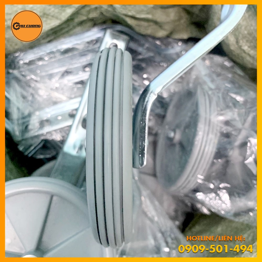 Bánh Phụ Nhựa Cứng Đa Kích Thước Cho Xe Đạp Trẻ Em 14-16-20inch - Chân Thép Siêu Dày, Bền Chắc