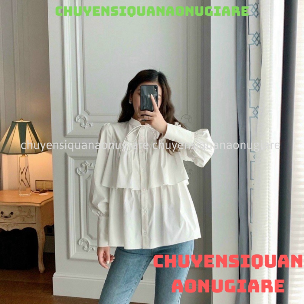 áo babydoll tay bèo tiểu thư hàng QCCC  A500 chuyensiquanaonugiare