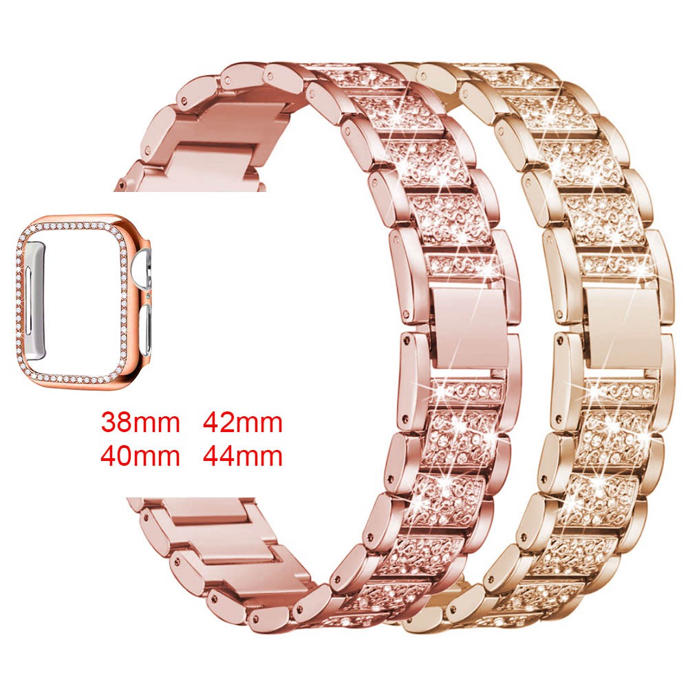 Dây Đeo Và Ốp Bảo Vệ Cho Đồng Hồ Thông Minh Apple Watch series 8 / 7 / SE / 6 / 5 / 4 / 3 / 2 / 1 49mm 41mm 45 mm 44 mm 40 mm 42 mm 38 mm