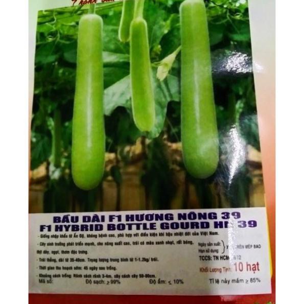 Hạt bầu trái dài F1 - gói 10 hạt