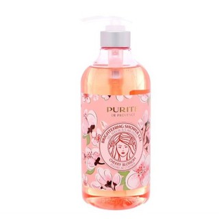[Siêu Rẻ]Sữa tắm Purite Cherry Blossom & Olive 850ml Hoa anh đào