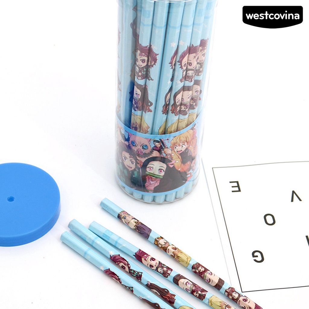 [Hot]✍Bộ 50 Bút Chì Hình Slayer Dễ Thương Cho Trường Học